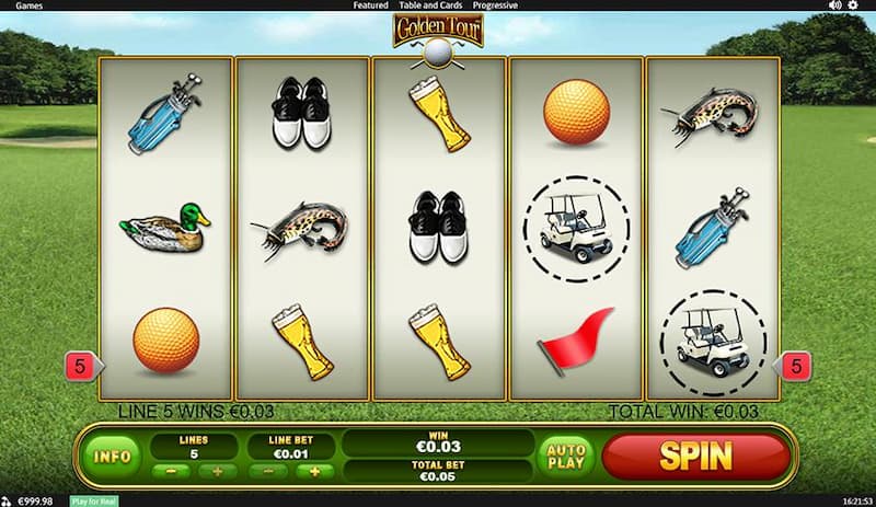 Golden Tour M8Win: Play ngay rinh x2000 vốn cược ban đầu 3 slot game